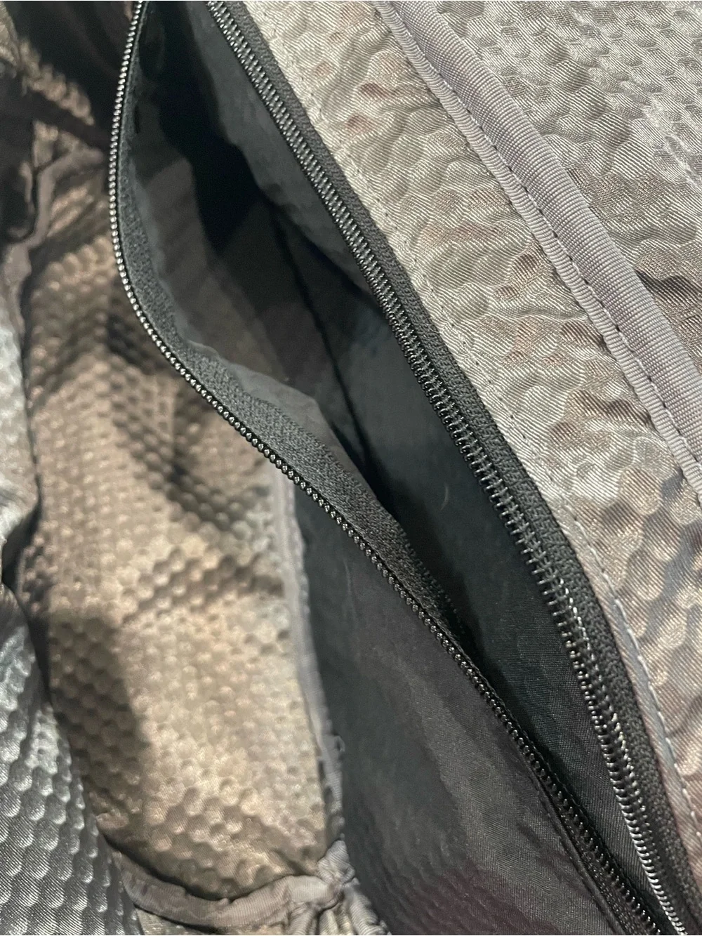 Tumi Black Leather-Front Men's Belt Bag